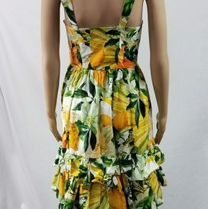 h and m lemon dress